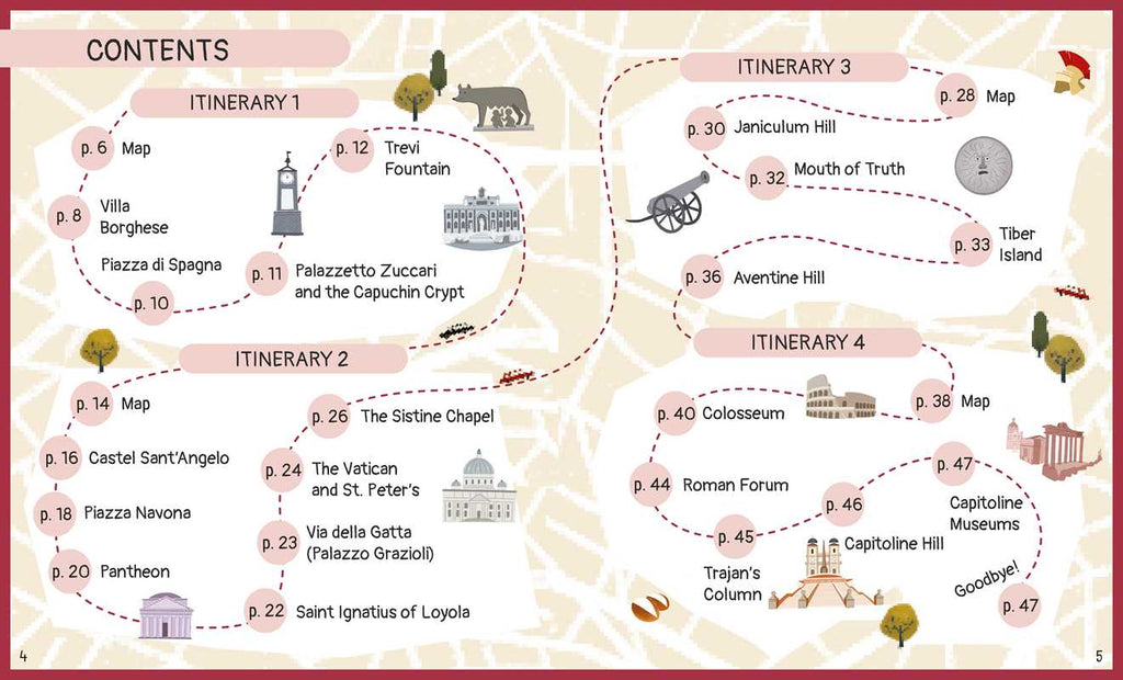 Simon & Schuster - Around Rome by DANIELA CELLI