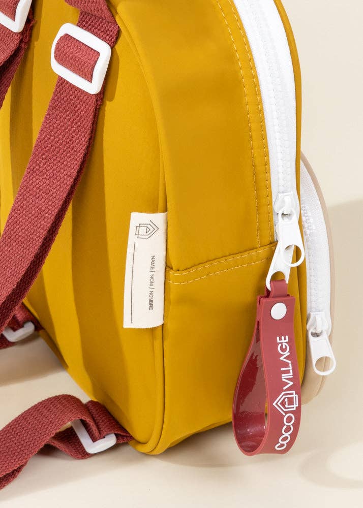 Coco Village - Washable Nylon Small Backpack  - Golden Hour
