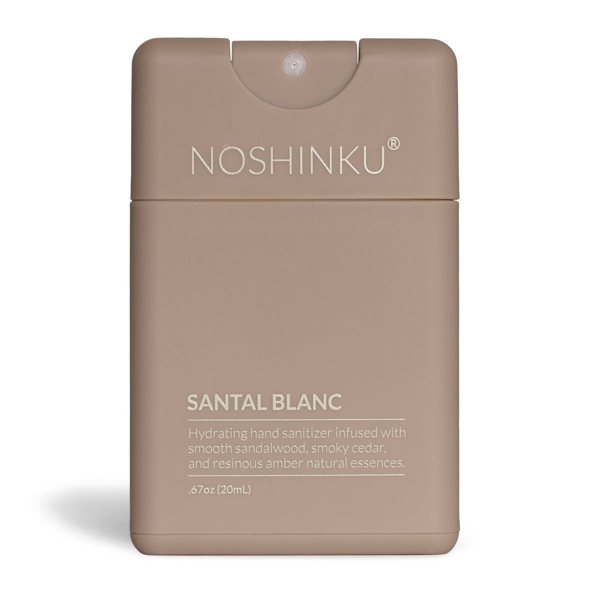 Noshinku - Refillable Santal Blanc Hydrating Pocket Hand Sanitizer