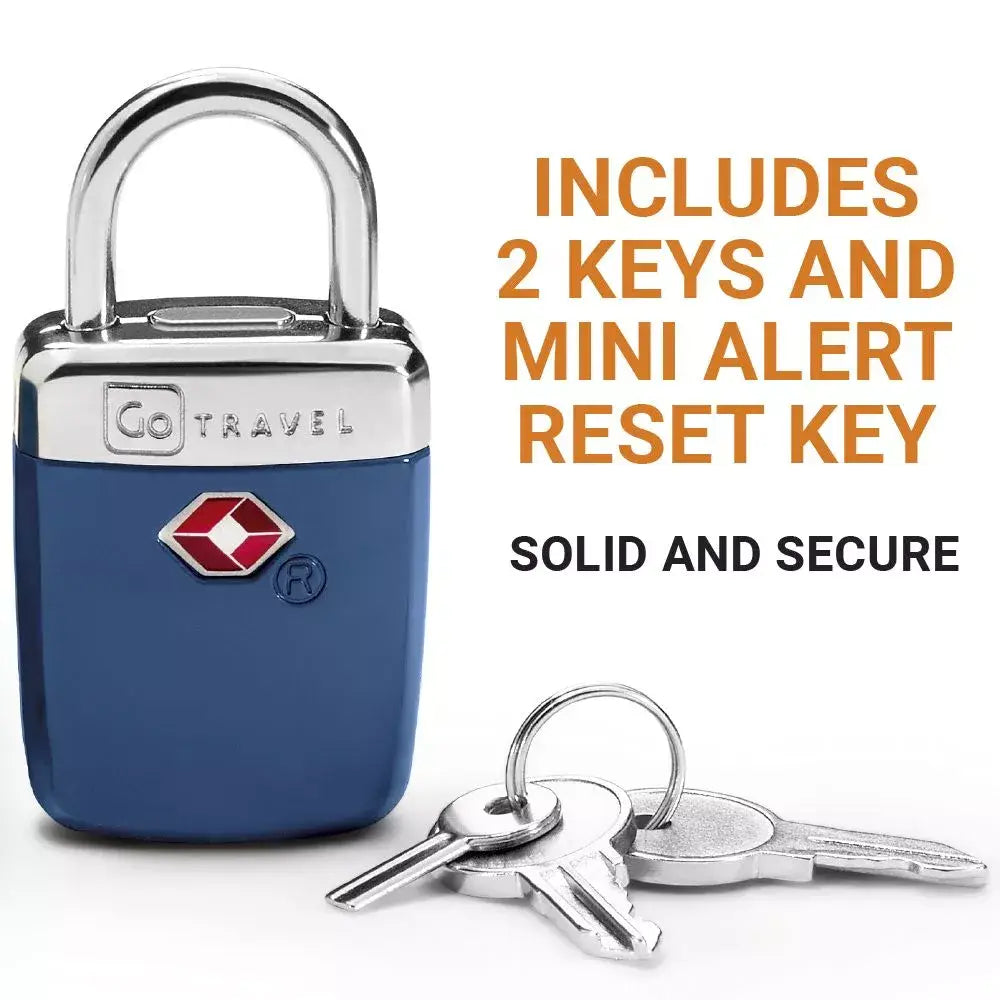 Go Travel TSA Alert Key Padlock Suitcase Lock
