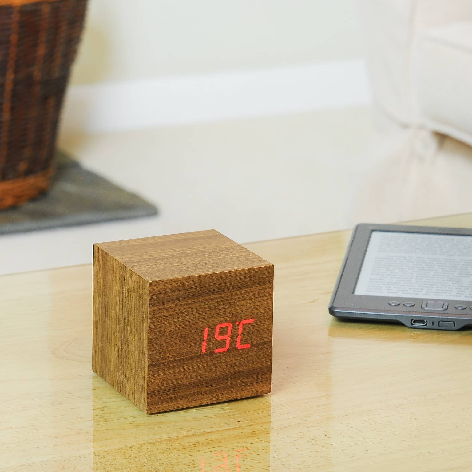 Gingko Design - Cube Click Alarm Clock