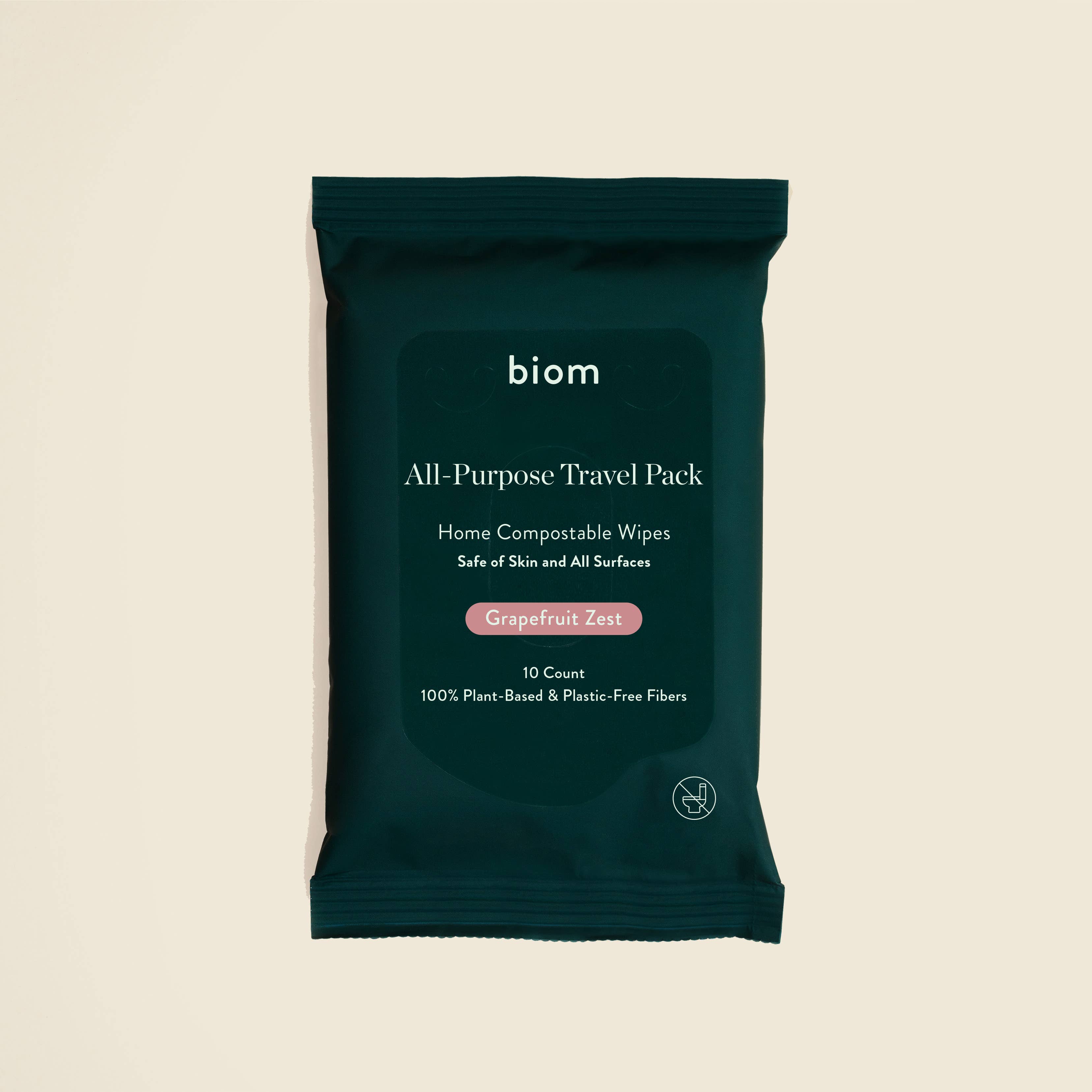 biom - All-Purpose Cleaning Wipe Travel Pack (10ct)