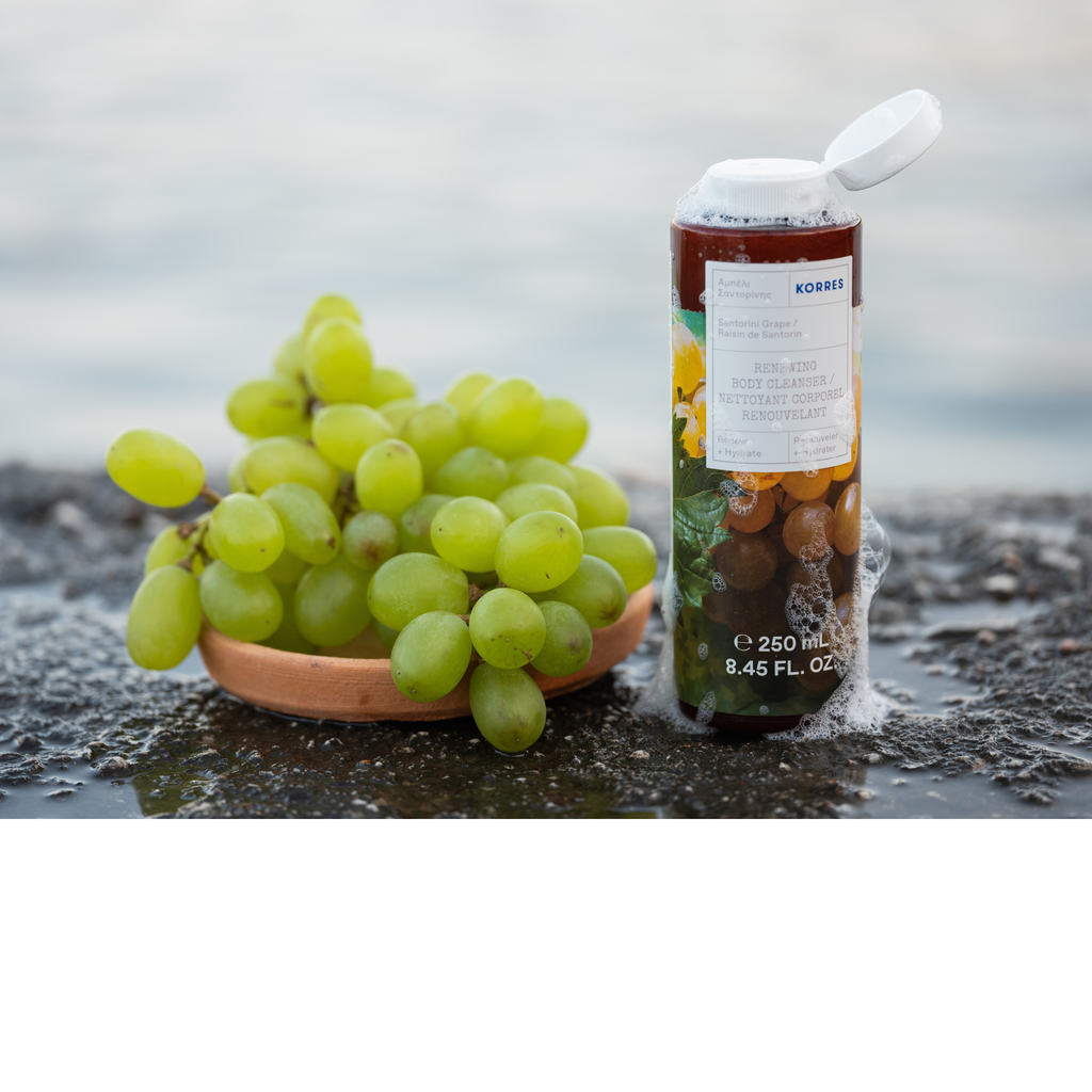 KORRES - Mini Renewing Body Cleanser Santorini Grape 40ML