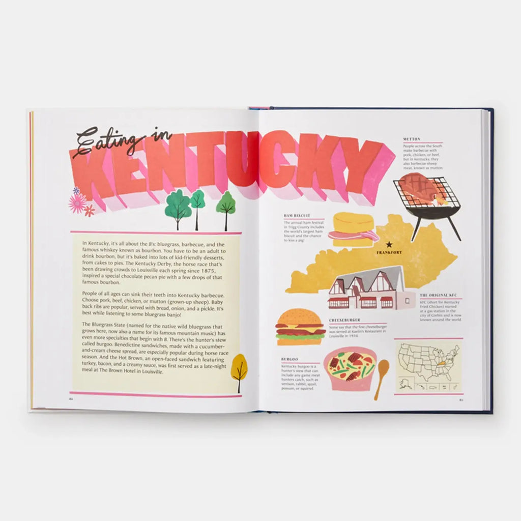 Phaidon - United Tastes Of America: Atlas & Recipes From Every State