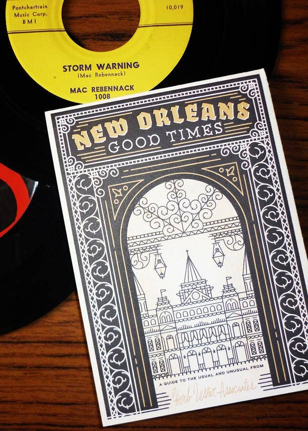 Herb Lester Associates - New Orleans: Good Times  - NOLA Travel Map & Cultural Guide