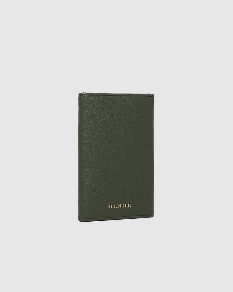 Louenhide - Venice Passport Holder - Olive