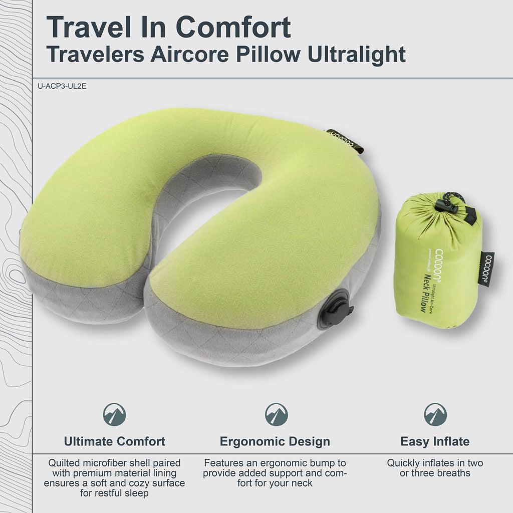 COCOON - U Shape Ergo AirCore Pillow UL