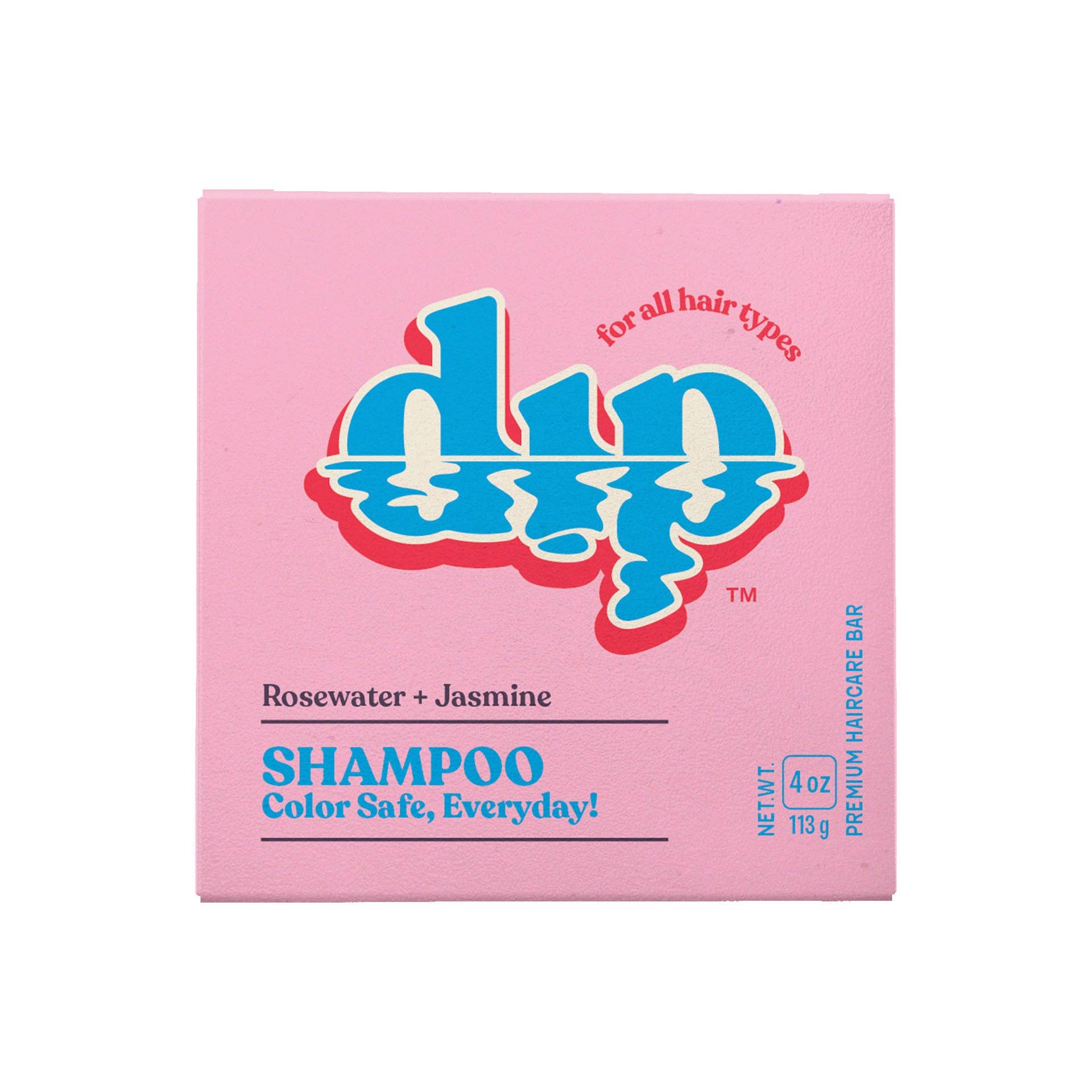 Dip - Dip Shampoo Bar: Color Safe, Everyday- Rosewater & Jasmine