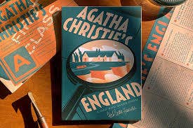 Herb Lester Associates - Agatha Christie's England - Art Map & Cultural Guide