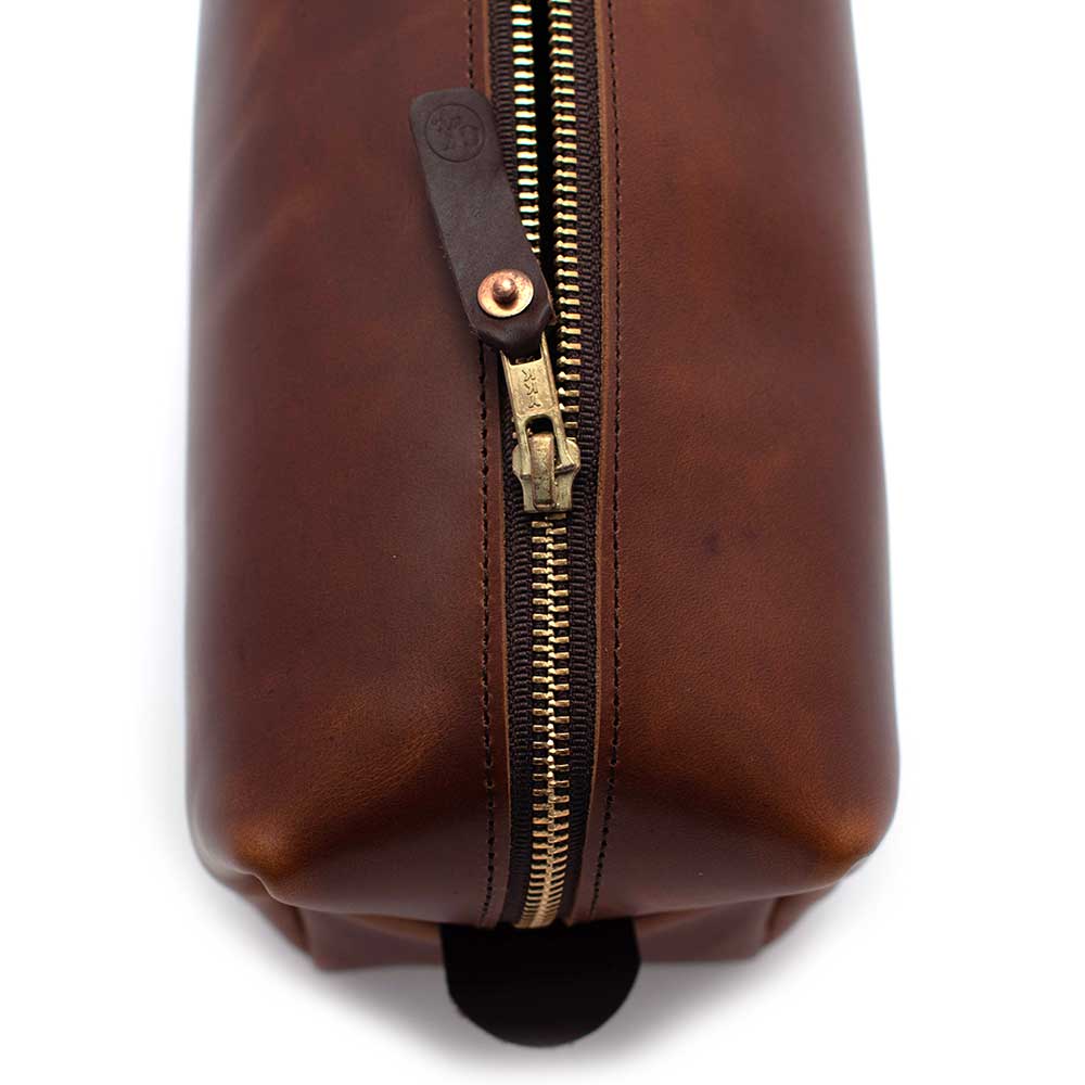 General Knot & Co. - Leather Travel Kit- Mahogany