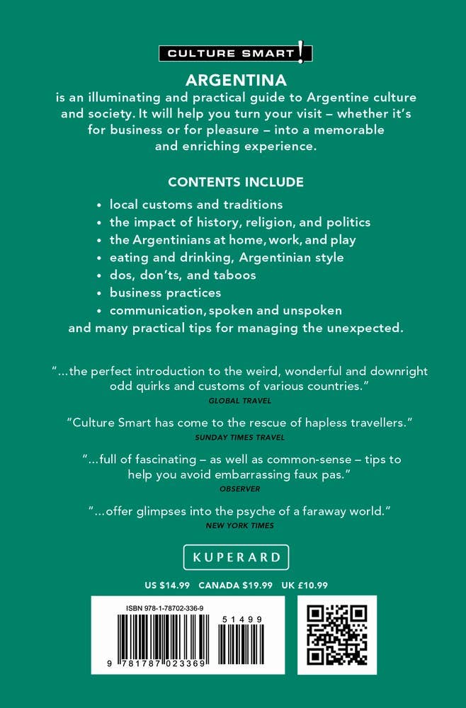 Independent Publishers Group - Argentina - Culture Smart!