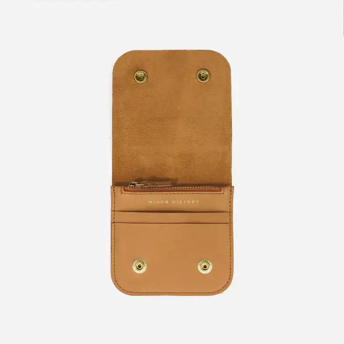 Minor History - The Little Ledger Wallet - Saddle