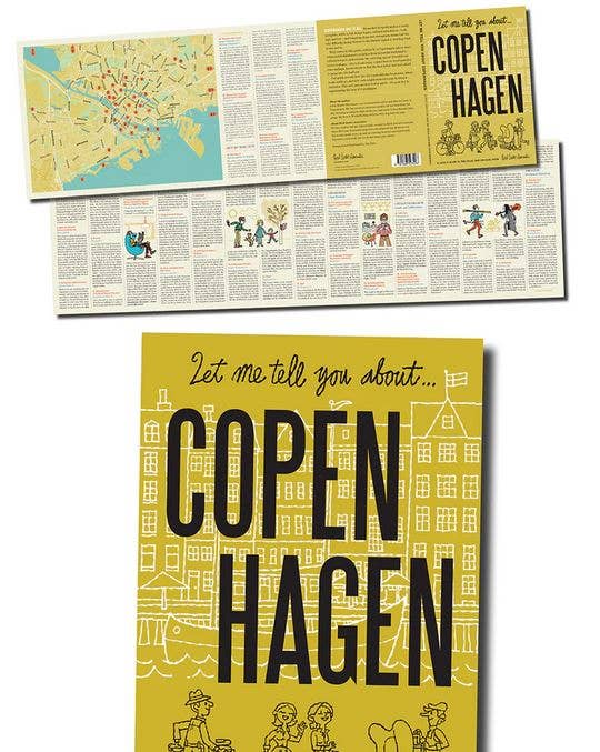 Herb Lester Associates - Copenhagen City Map: Let Me Tell You About Copenhagen