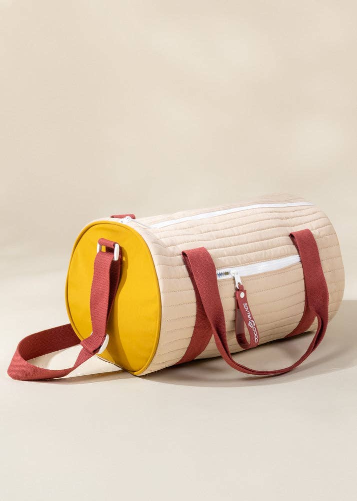 Coco Village - Washable Nylon Duffle Bag - Golden Hour
