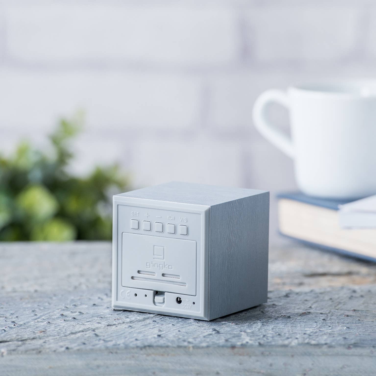 Gingko Design - Cube Click Alarm Clock