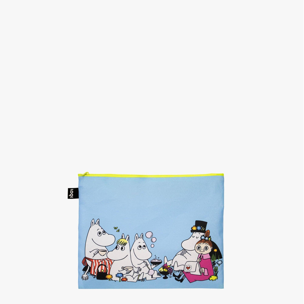 LOQI LLC - MOOMIN Together Recycled Zip Pockets