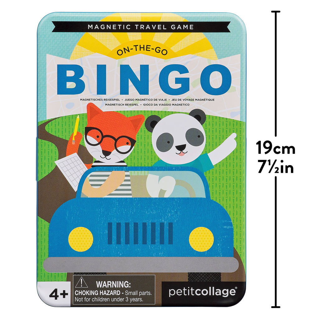 Chronicle Books - On-The-Go Bingo Magnetic Travel Game