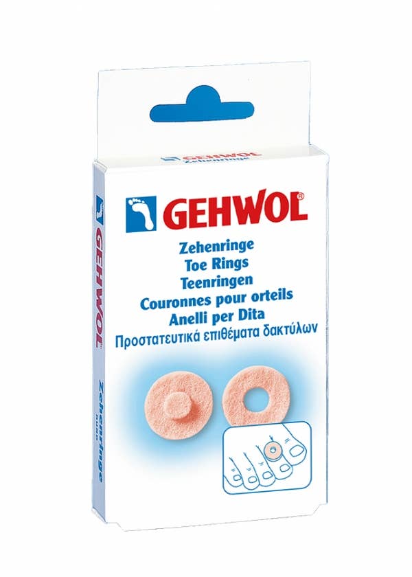 GEHWOL Foot Care - Toe Rings, Round, 9 Pieces