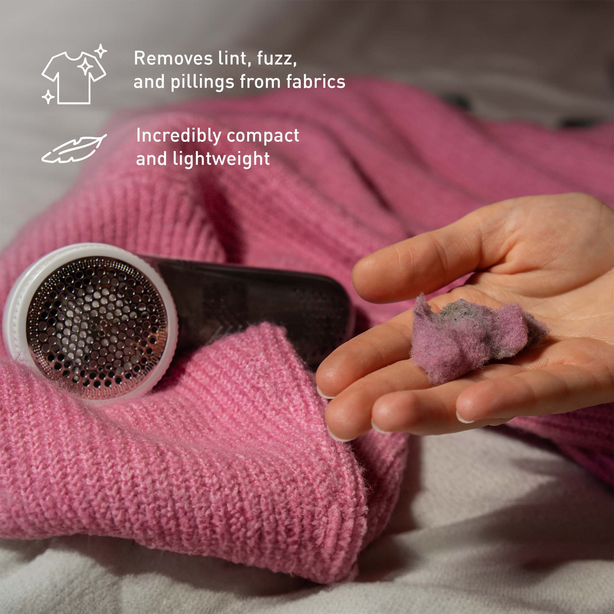 Pursonic - Fabric Shaver & Lint Remover