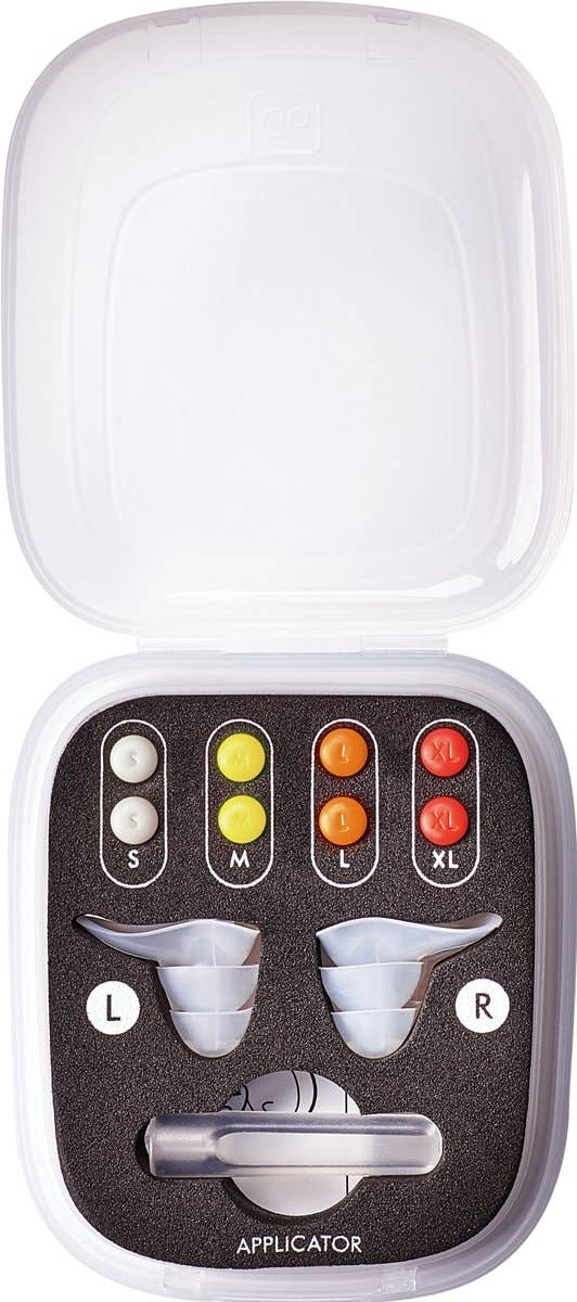 Go Travel Custom Fit Ear Plugs with 4 Size-Adjusting Filters