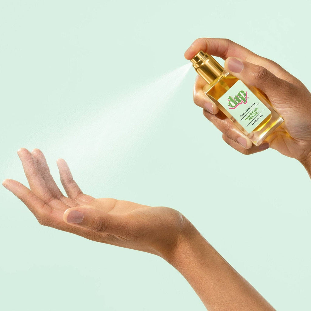 Dip - Dip Hair & Body Dry Oil - Rose & Matcha Tea