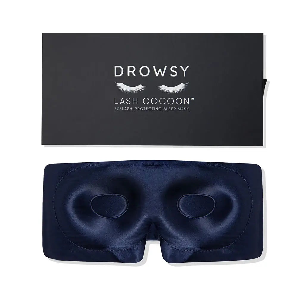 Drowsy Sleep Co. - Midnight Blue Eyelash Protecting Sleep Mask