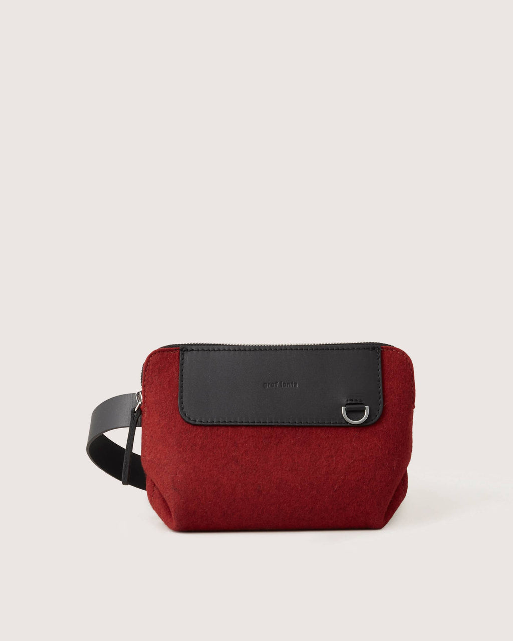 Graf Lantz - Bedford Merino Wool Belt Bag - Cherry Black