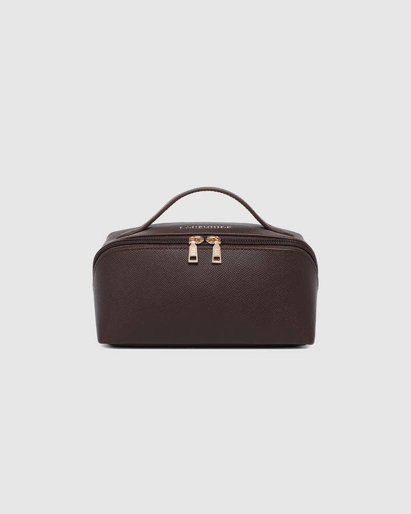 Louenhide - Ellis Makeup Bag - Chocolate