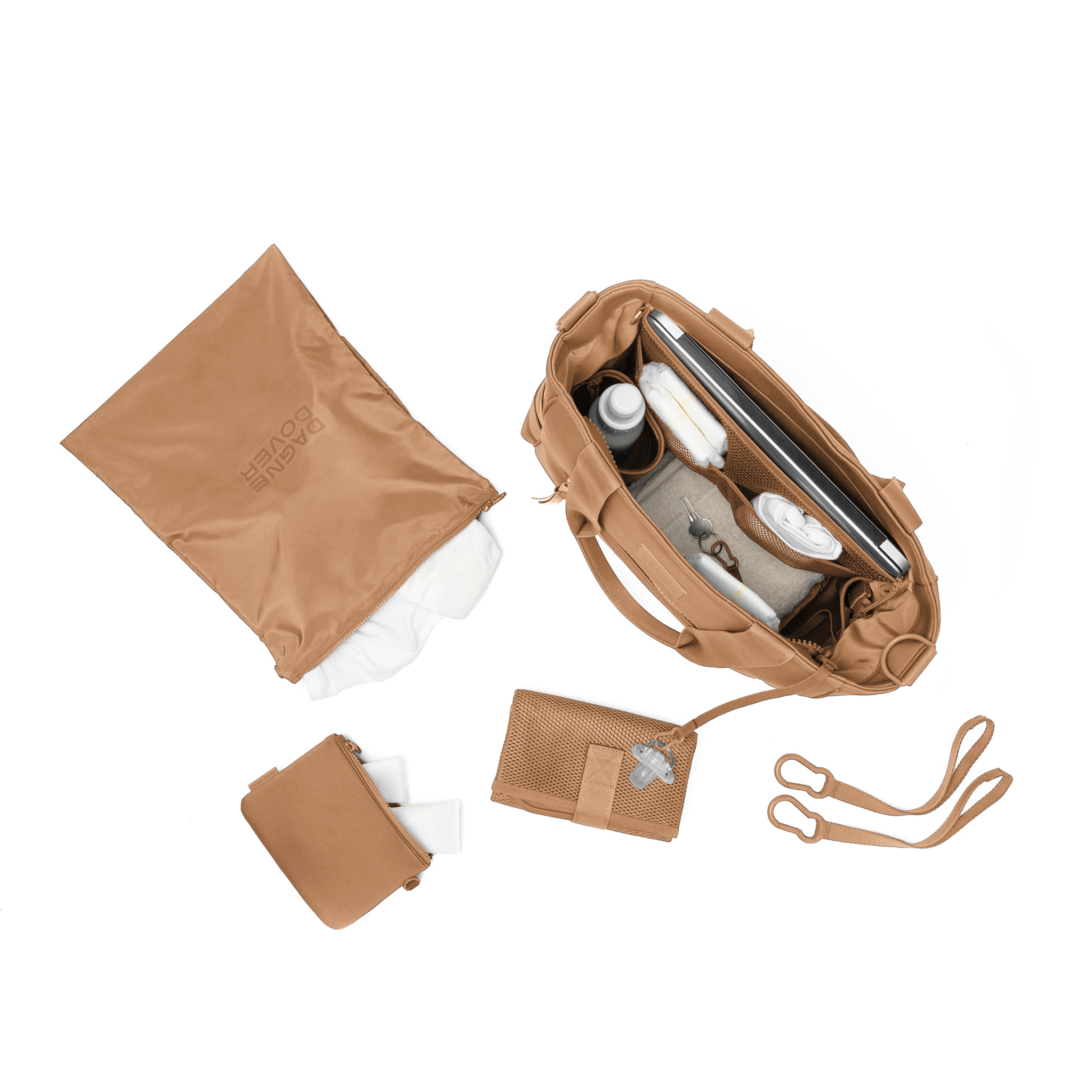 Dagne Dover - Wade Diaper Tote in Camel