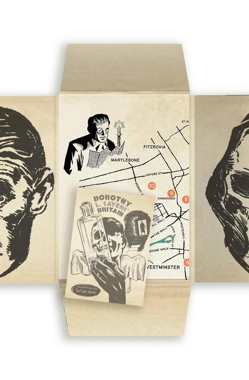 Herb Lester Associates - Dorothy L Sayers' Britain Map
