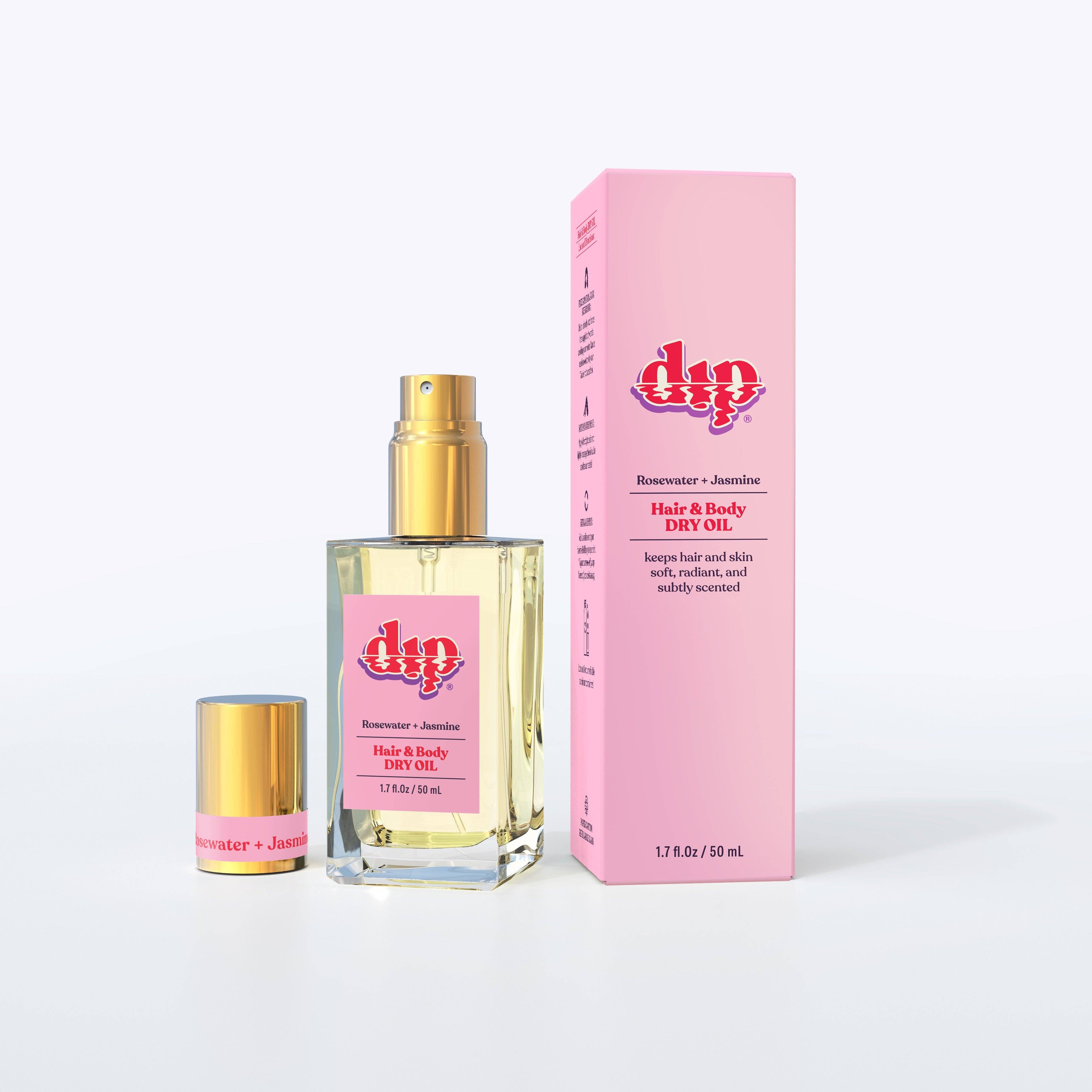 Dip - Dip Hair & Body Dry Oil - Rosewater & Jasmine