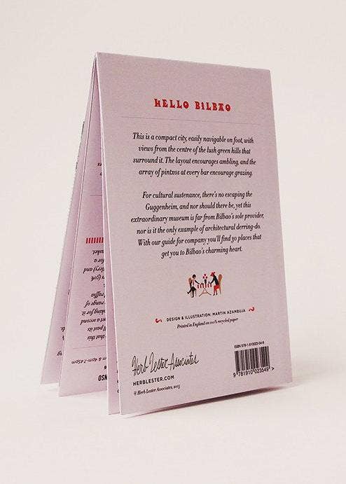 Herb Lester Associates - Hello Bilbao  - Spain Travel Map & Cultural Guide