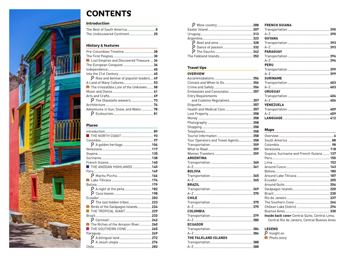 Insight Guides South America: Travel Guide with eBook