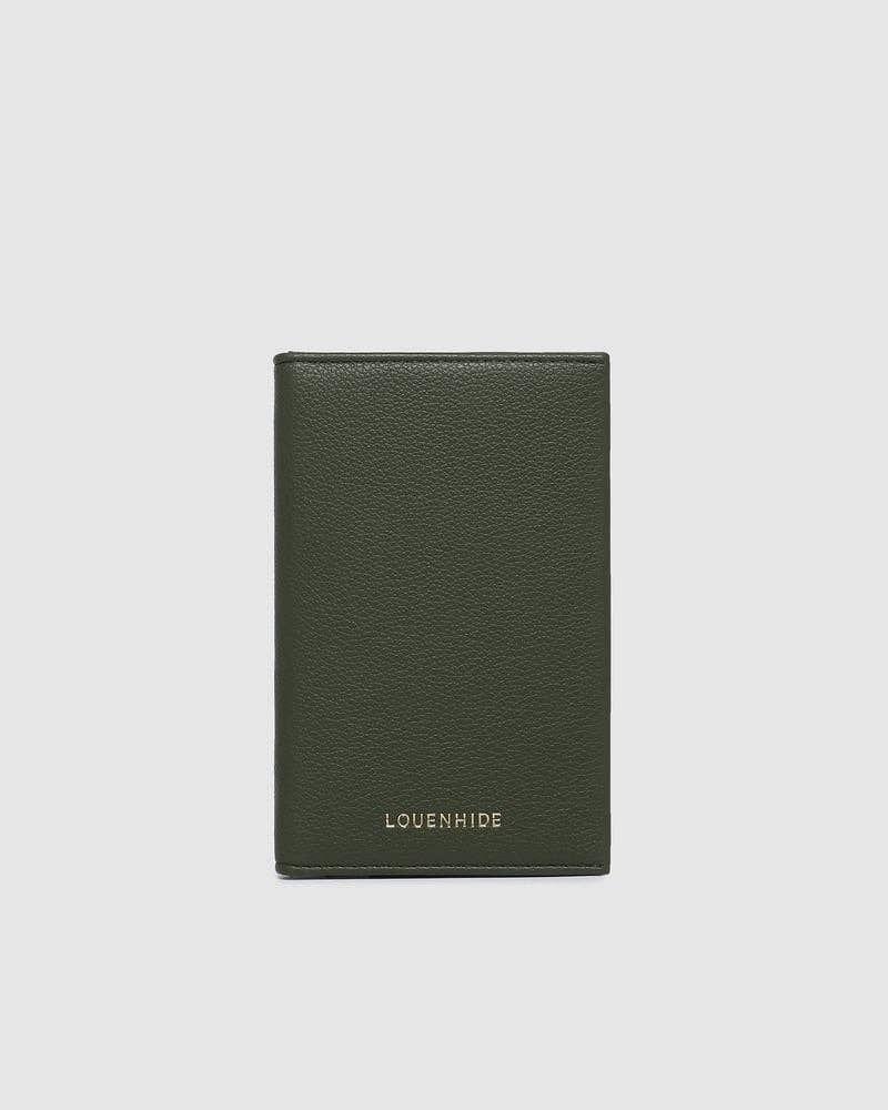 Louenhide - Venice Passport Holder - Olive