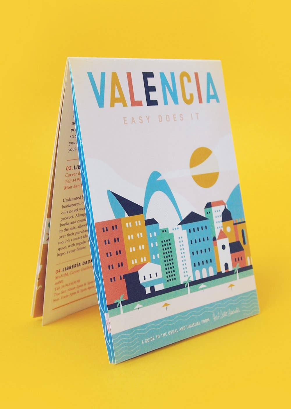 Herb Lester Associates - Valencia: Easy Does It - Spain Travel Map & Cultural Guide