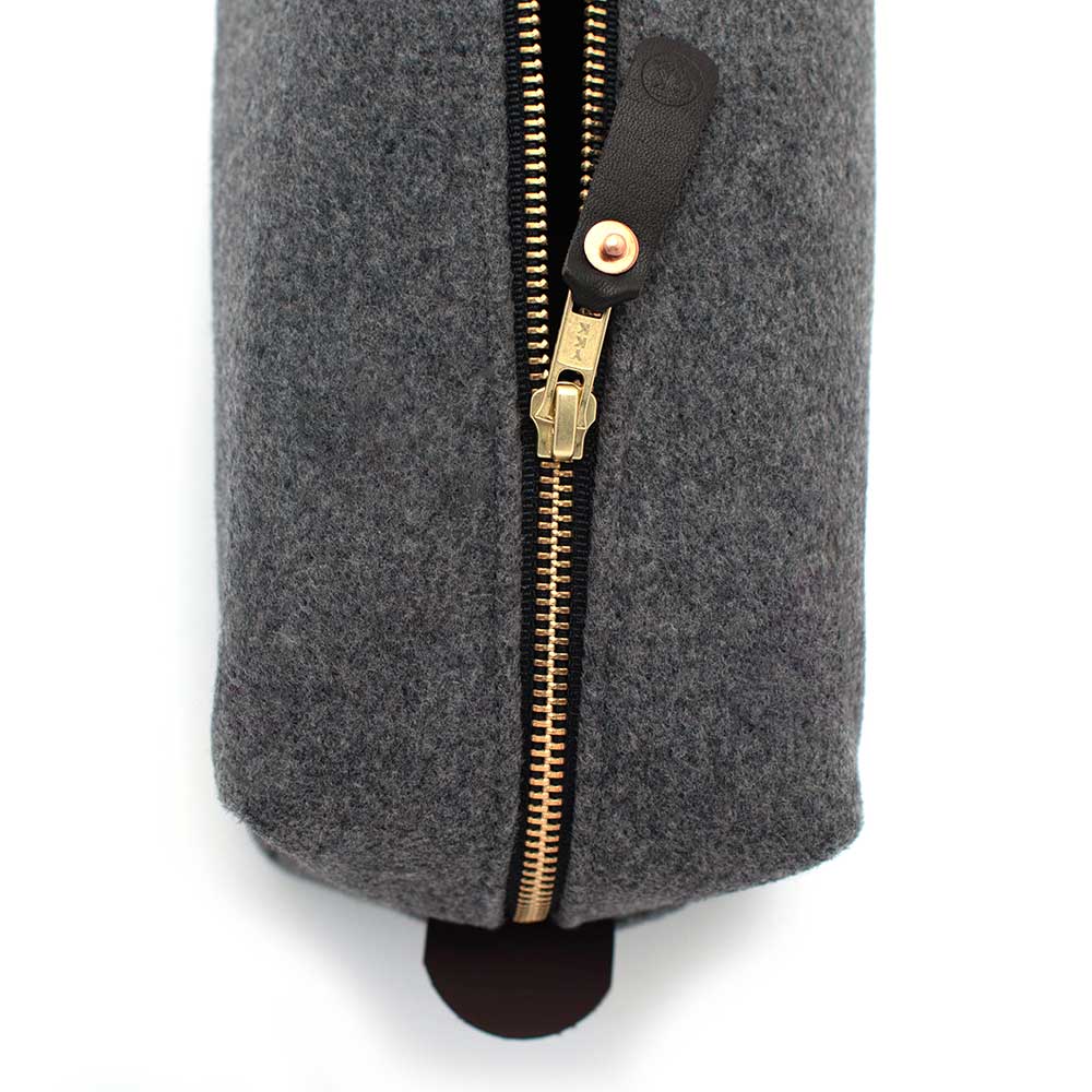 General Knot & Co. - Grey Heather Cashmere Travel Kit