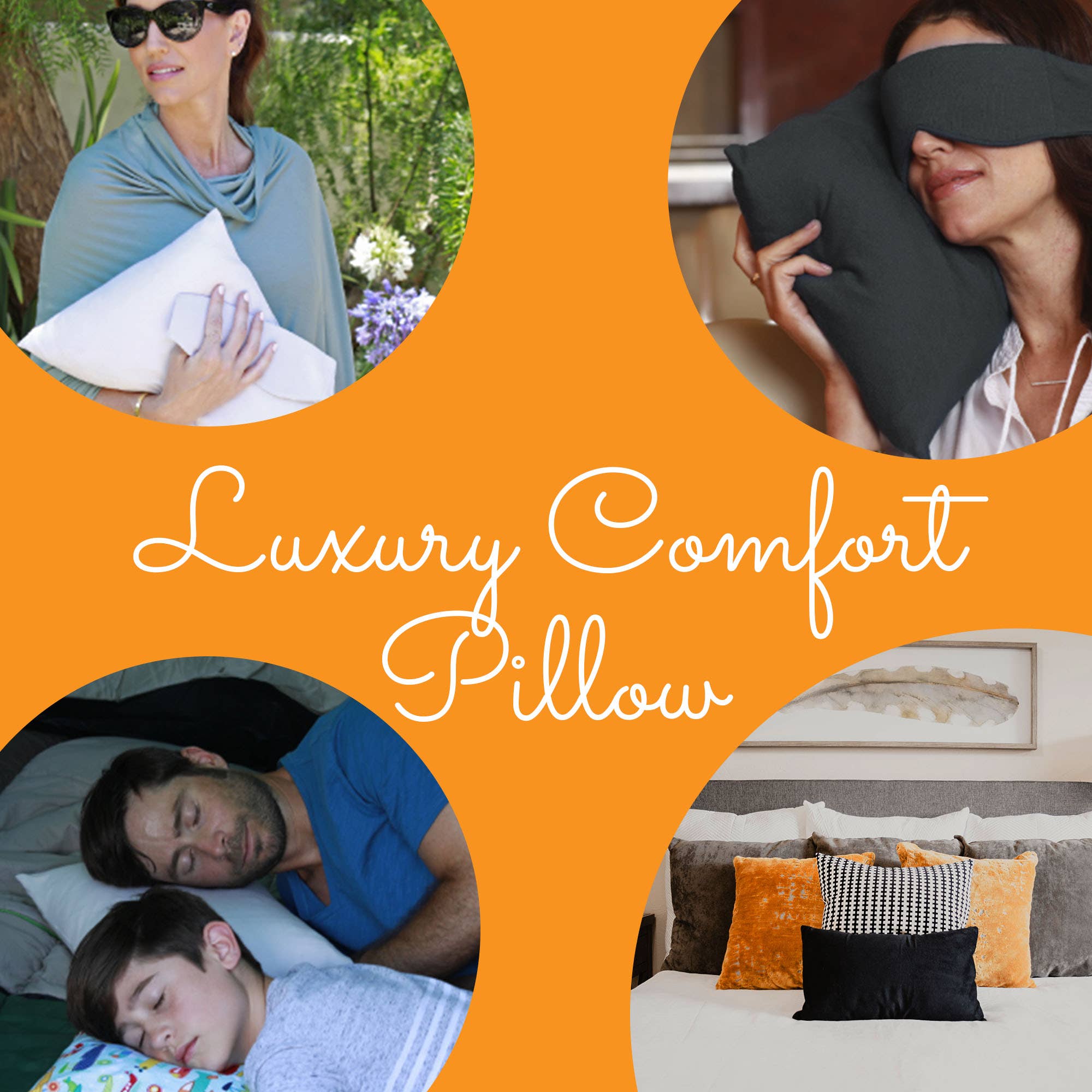 HappyLuxe - The Odyssey Travel Pillow
