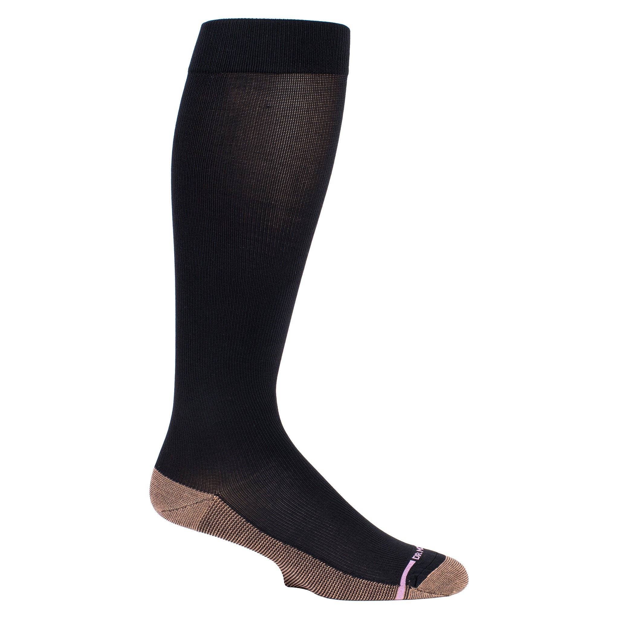 Dr. Motion - Solid Copper Infused | Men's Knee-High Compression Socks