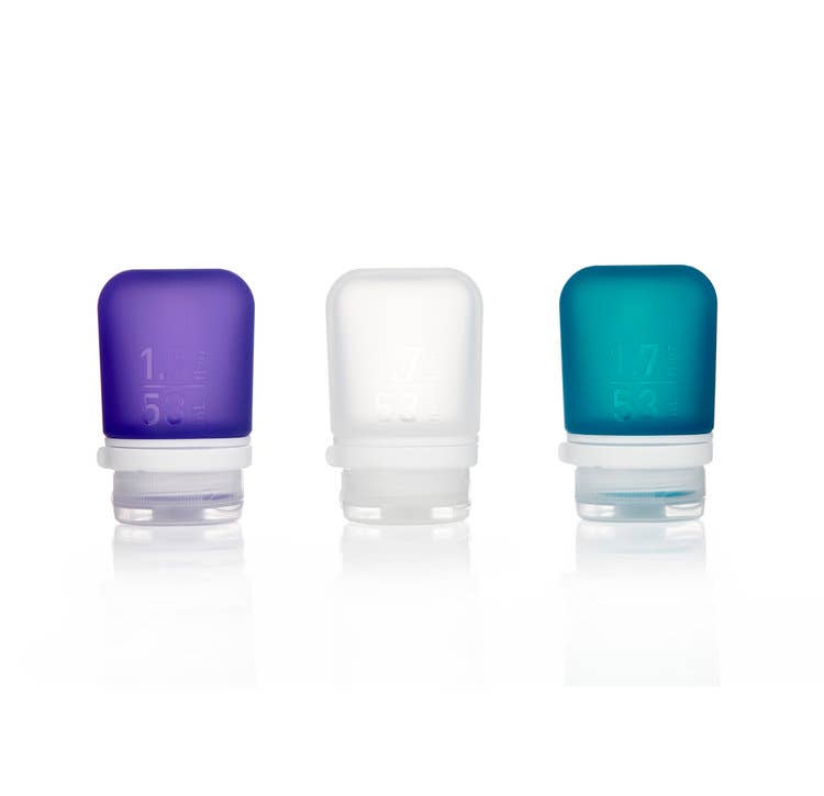 humangear - GoToob+ 3-Pack Refillable Silicone Travel Bottles