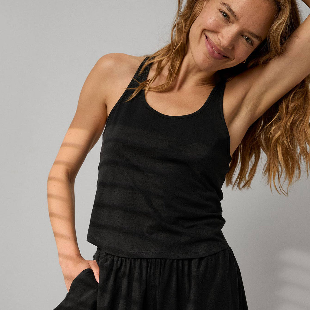 LUNYA - Organic Pima Curved Hem Tank