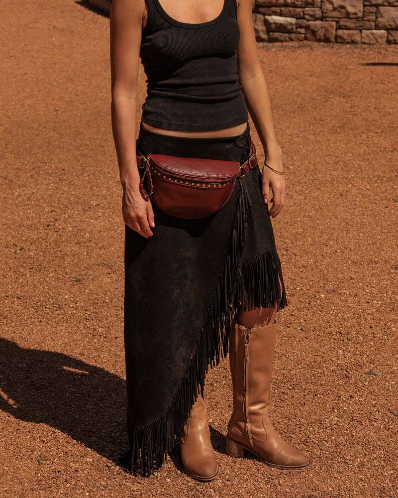 Louenhide - Cassidy Belt Bag - Burgundy