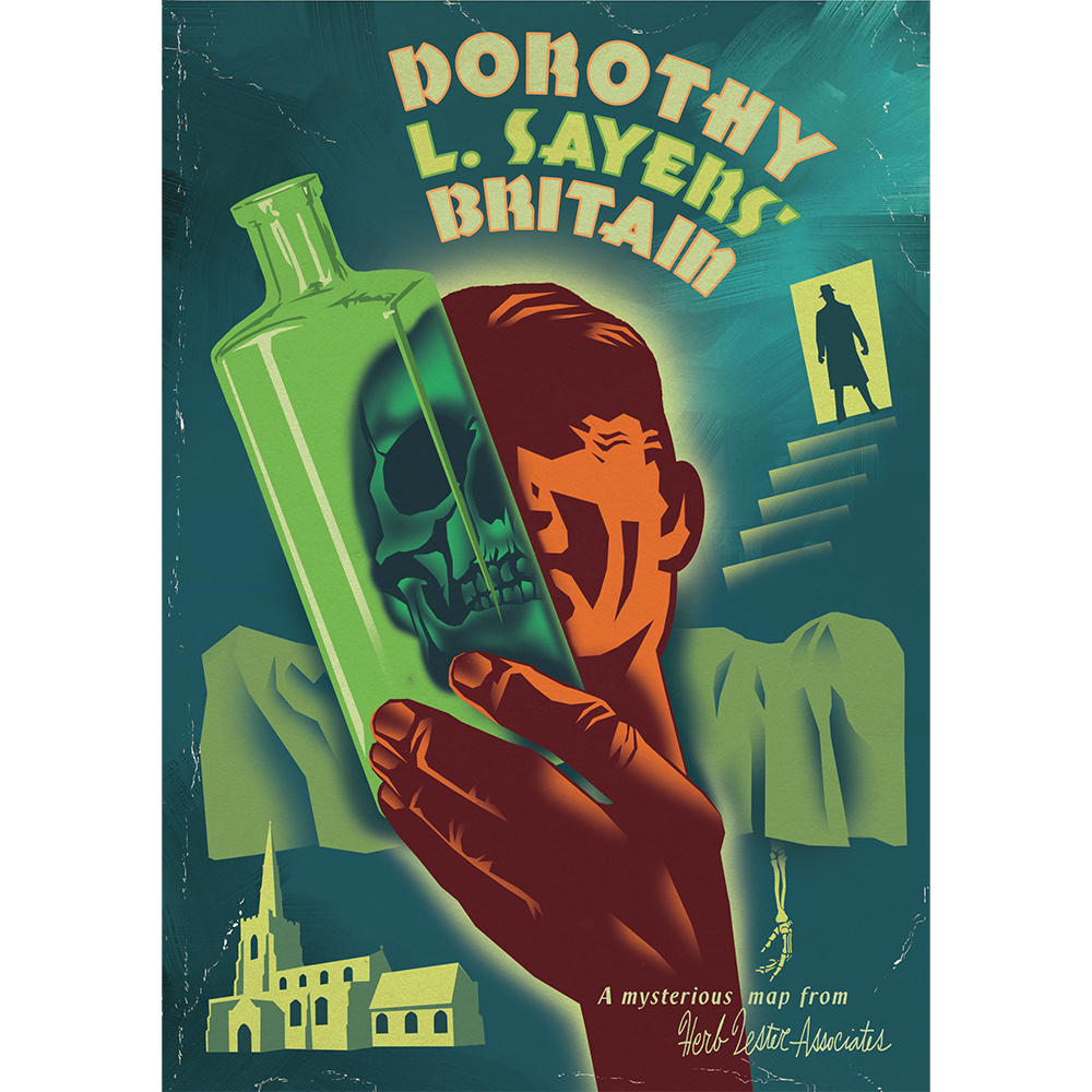 Herb Lester Associates - Dorothy L Sayers' Britain Map