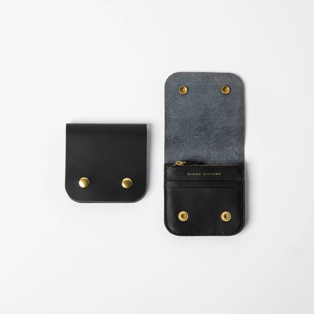 Minor History - The Little Ledger Wallet - Black