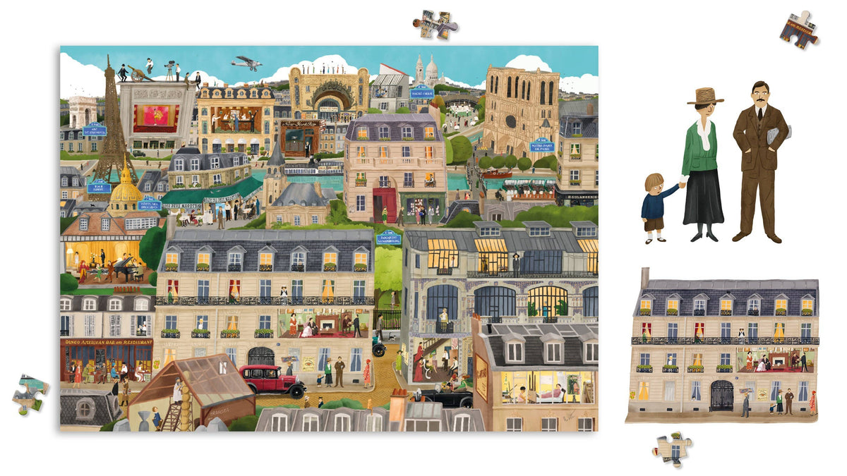 Hemingway's Paris: A 1000 Piece Jigsaw Journey
