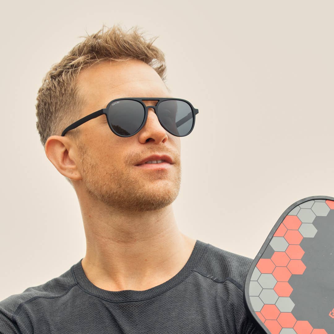 Blue Planet Eco-Eyewear - BP10323 - Dunes - Soft Onyx / Smoke Polarized Lenses