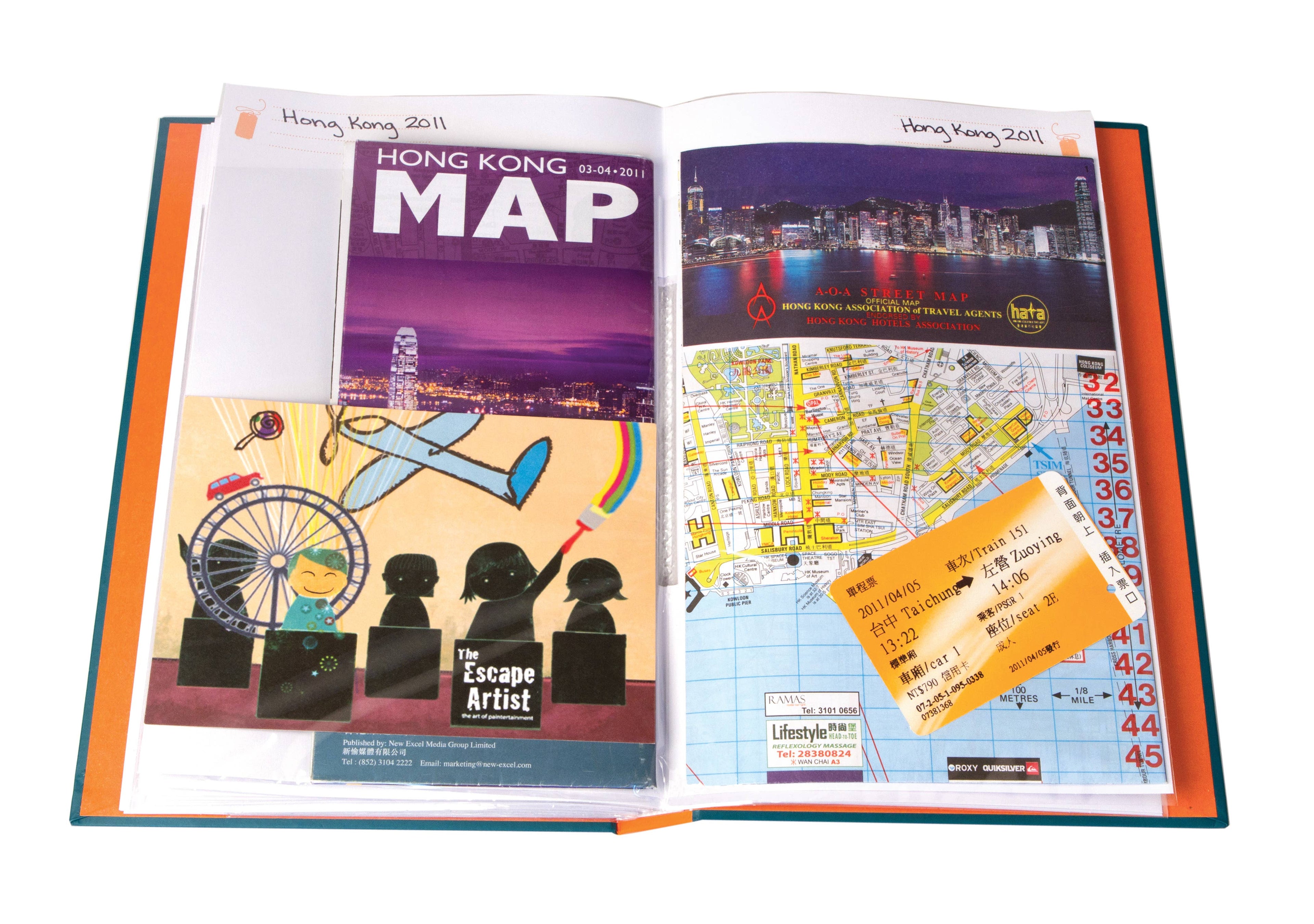 Chronicle Books - Travel Stub Diary