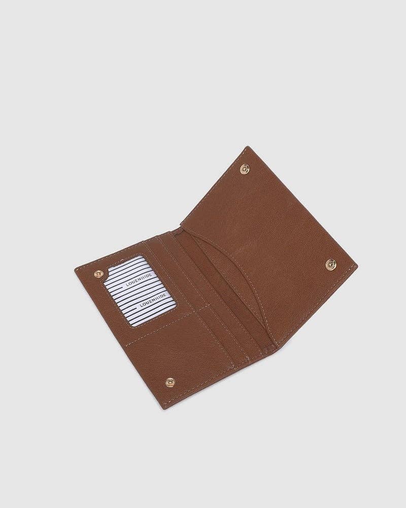 Louenhide - Venice Passport Holder - Saddle Cognac