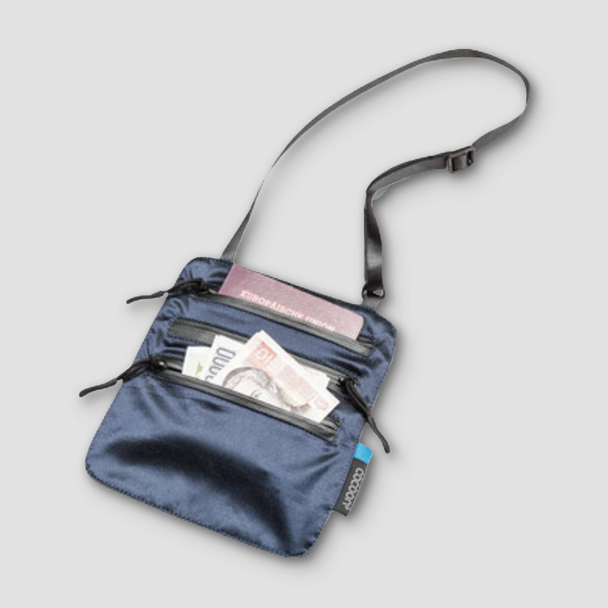 COCOON - Secret Neck Wallet 100% Waterproof Silk RFID