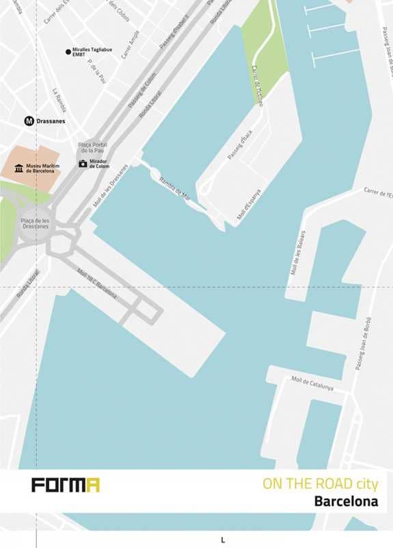 Simon & Schuster - Barcelona: On the Road Architecture Guides by