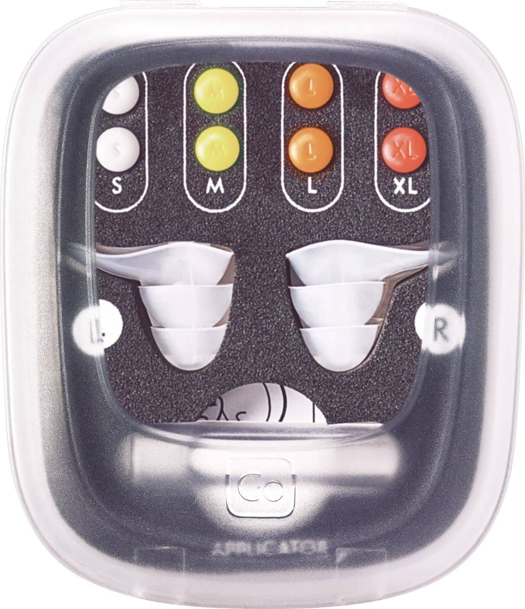 Go Travel Custom Fit Ear Plugs with 4 Size-Adjusting Filters